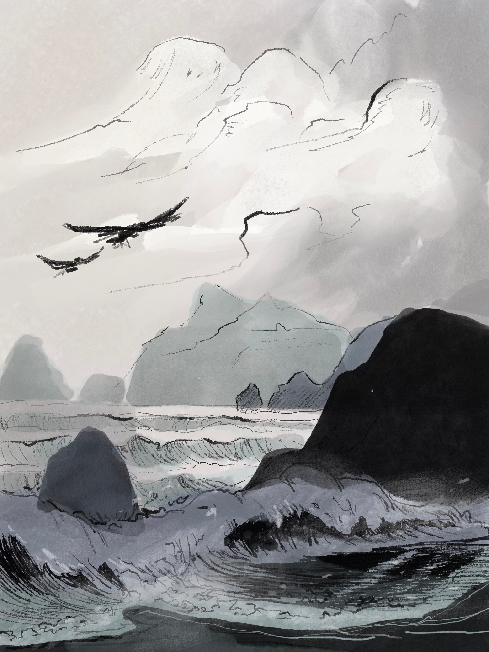 An illustrative sketch of a flower